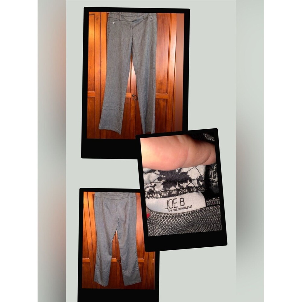 Joe Benbasset Black and Gray Pants #1665